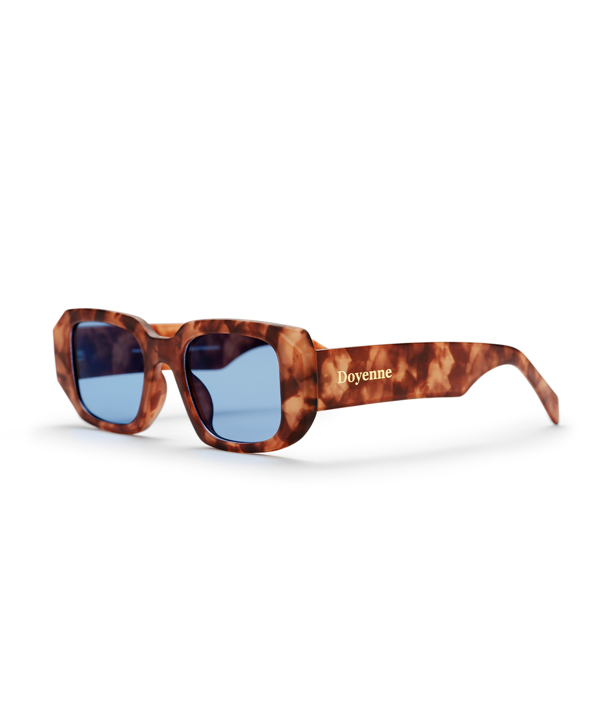 Chpo Brand - Sunglasses Doyenne - Matte Turtle/Transparent Blue - One Size