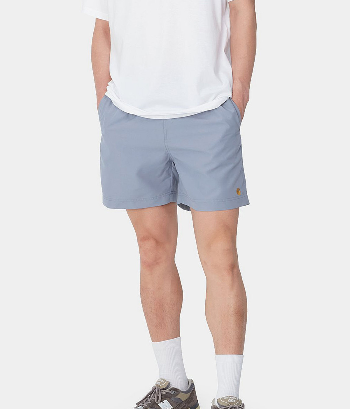Carhartt - Swim Trunks Chase - Charm Blue / Gold - L
