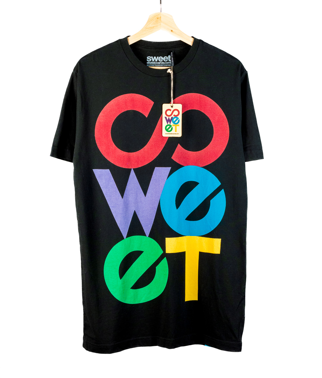 Vintage - T-shirt Taller Solid - Black - M