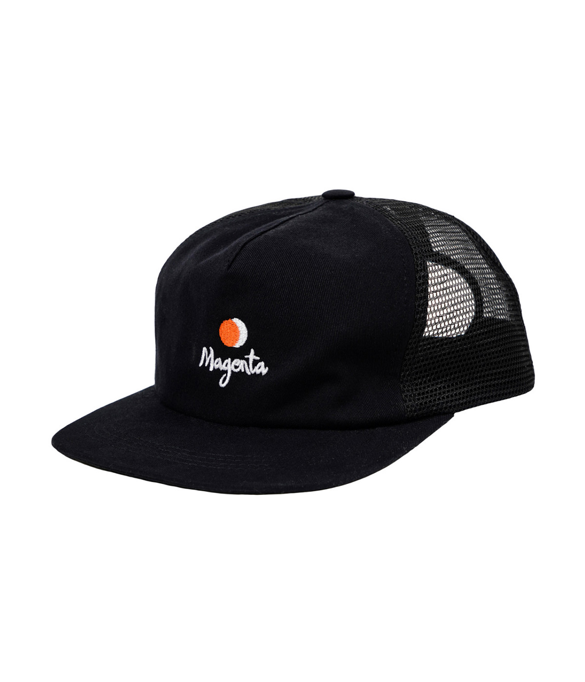 Magenta Skateboards - Caps Vision Trucker Hat - Black - One SIze