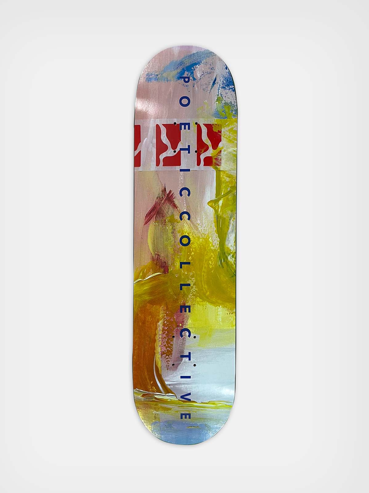 Poetic Collective - "Skateboard 8"" Expression #2" - Pink - 8"