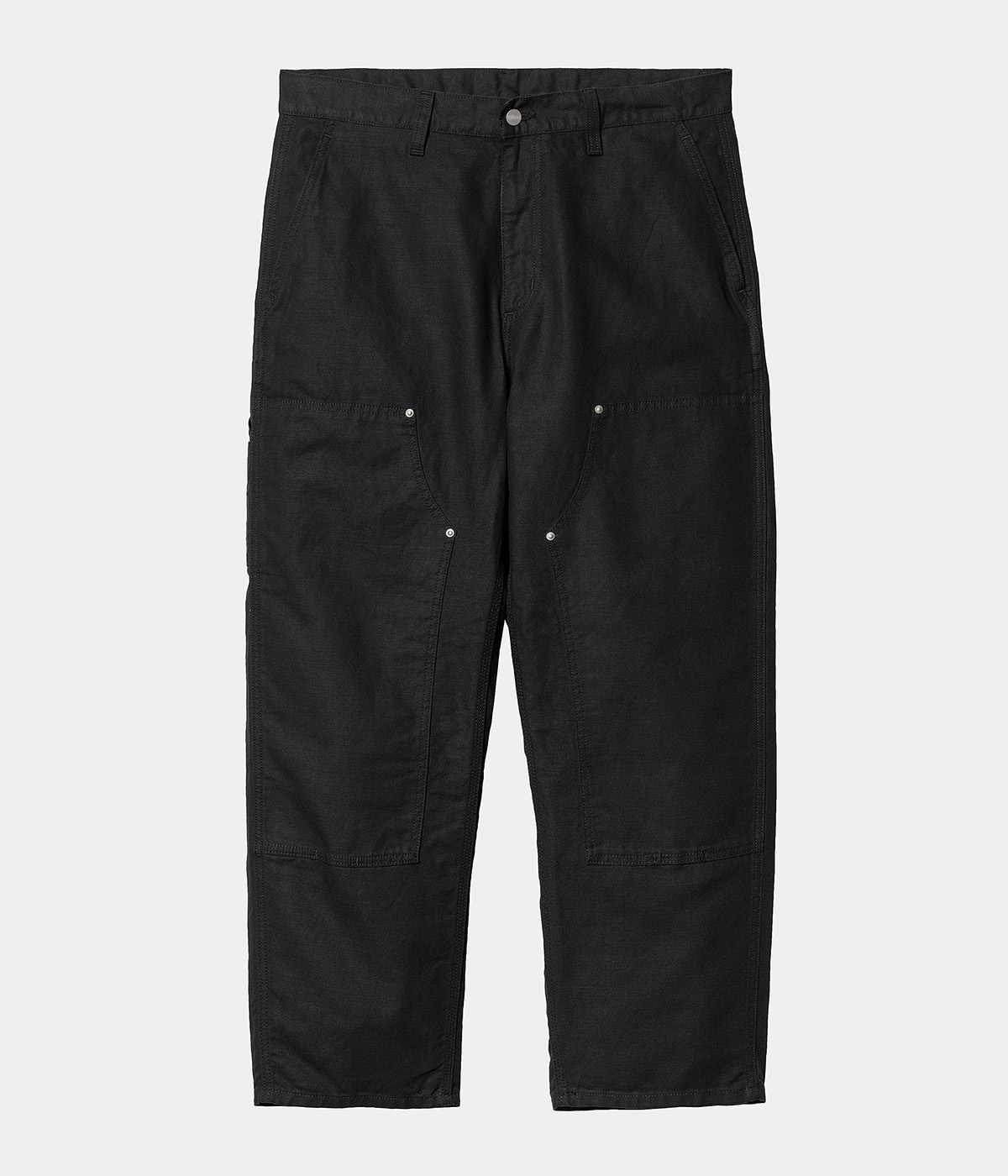 Carhartt - Bukse Walter Double Knee - Black Rinsed - XXL