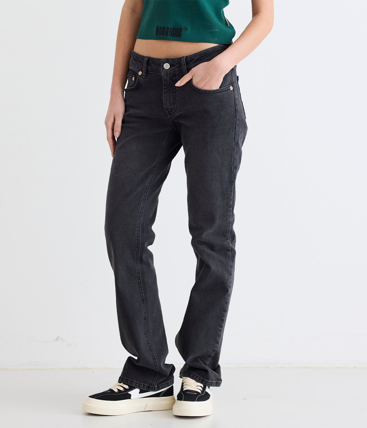 Woodbird - Jeans Camil - Black - 27/33