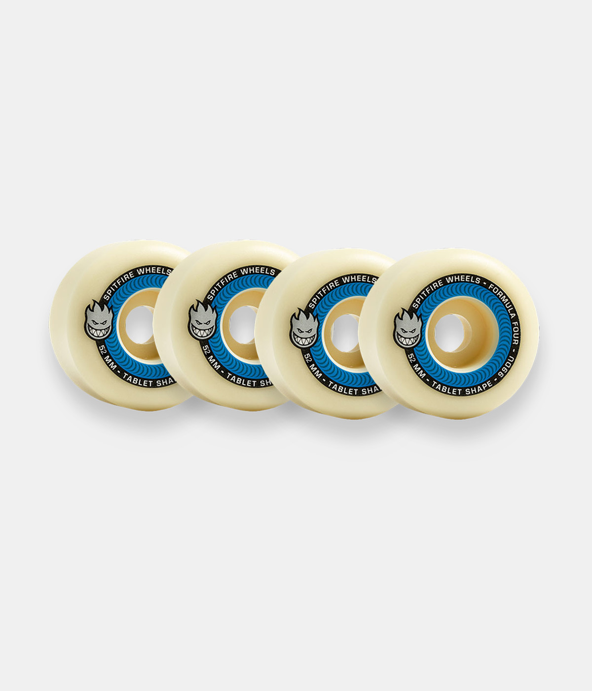 Spitfire Wheels - Hjul 52mm Formula Four Tablets 99du - Natural - 52 mm