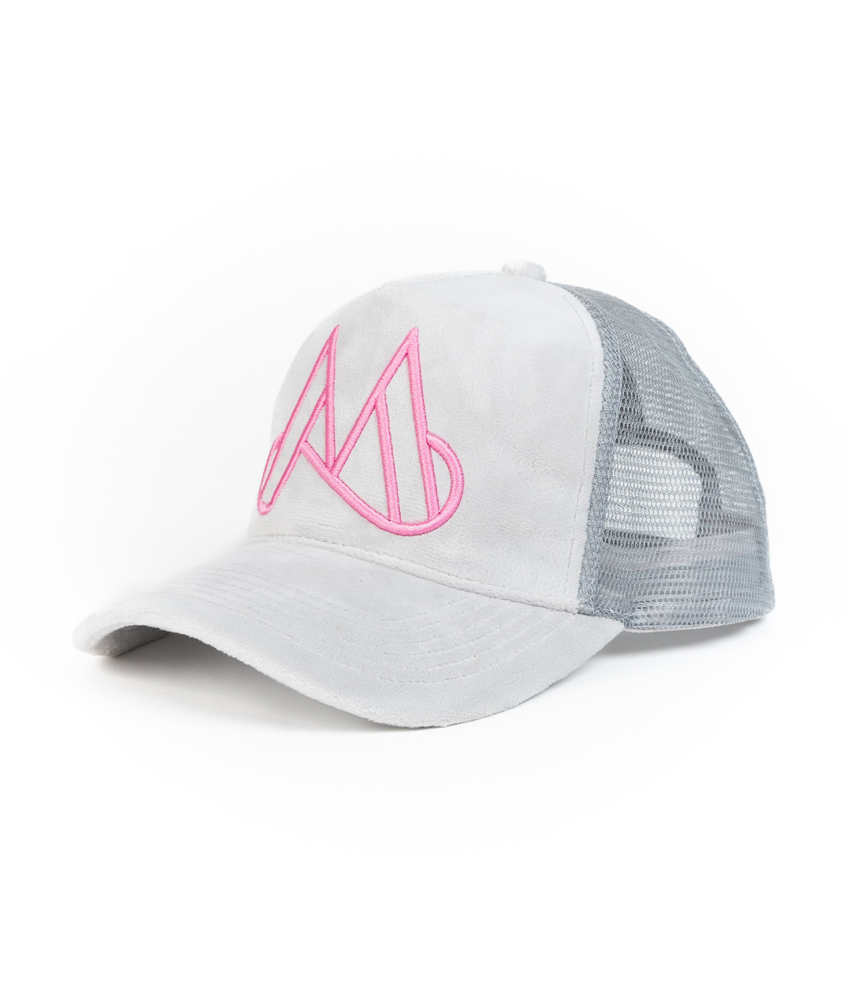 Maggiore - Keps M Logo - Grey/Pink - One Size