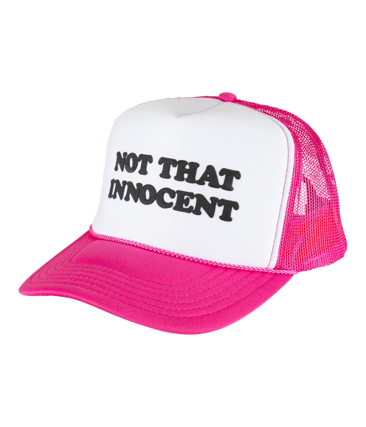 Welcome - Cap Britney Spears X Welcome Innocent Puff-Print Trucker Hat - Pink - One Size