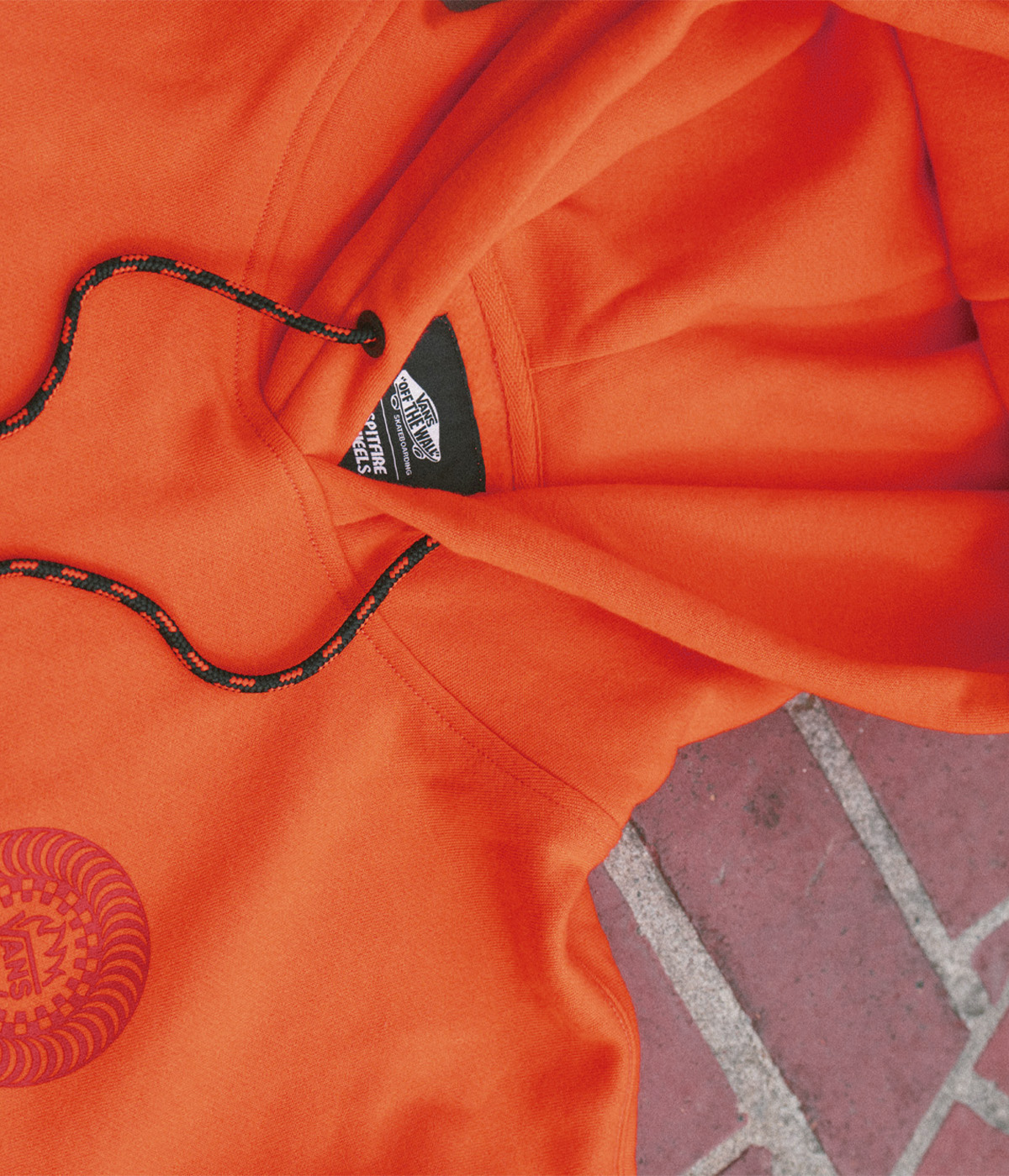 Orange vans jumper store
