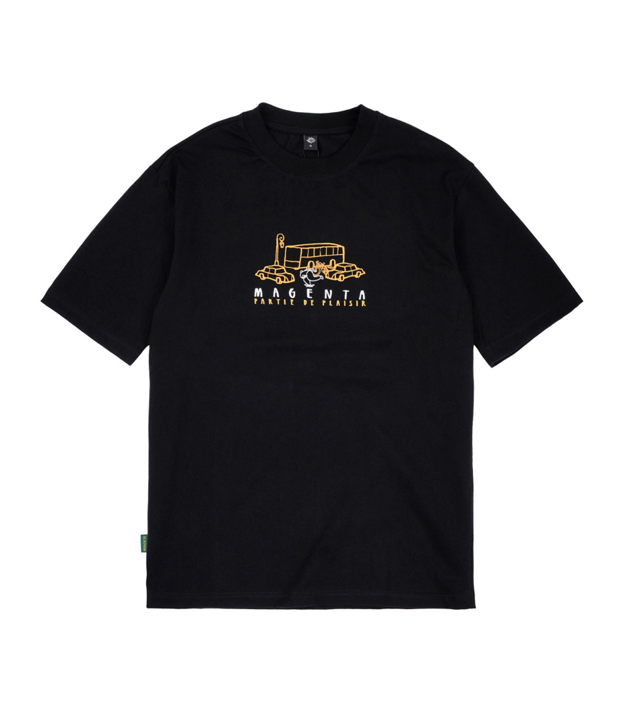 Magenta Skateboards - T-skjorte Plaisir - Black - S