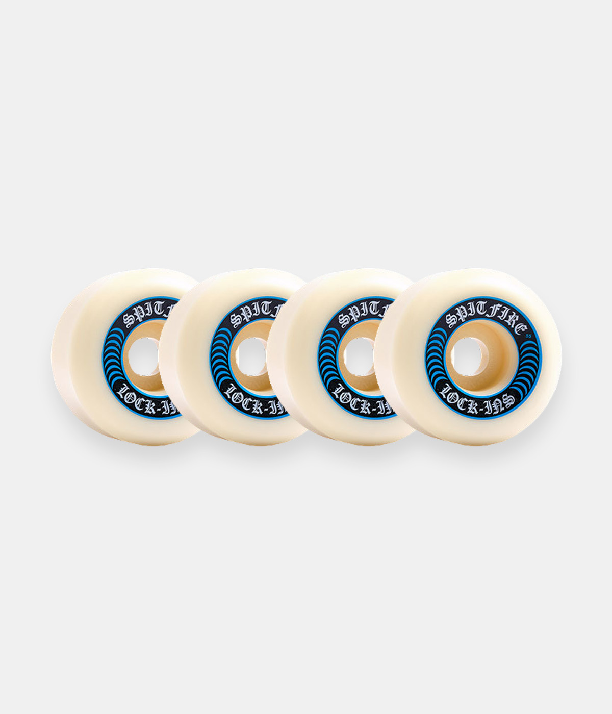 Spitfire Wheels - Formula Four Lock Ins 99du Wheels 53mm - Natural - 53 mm