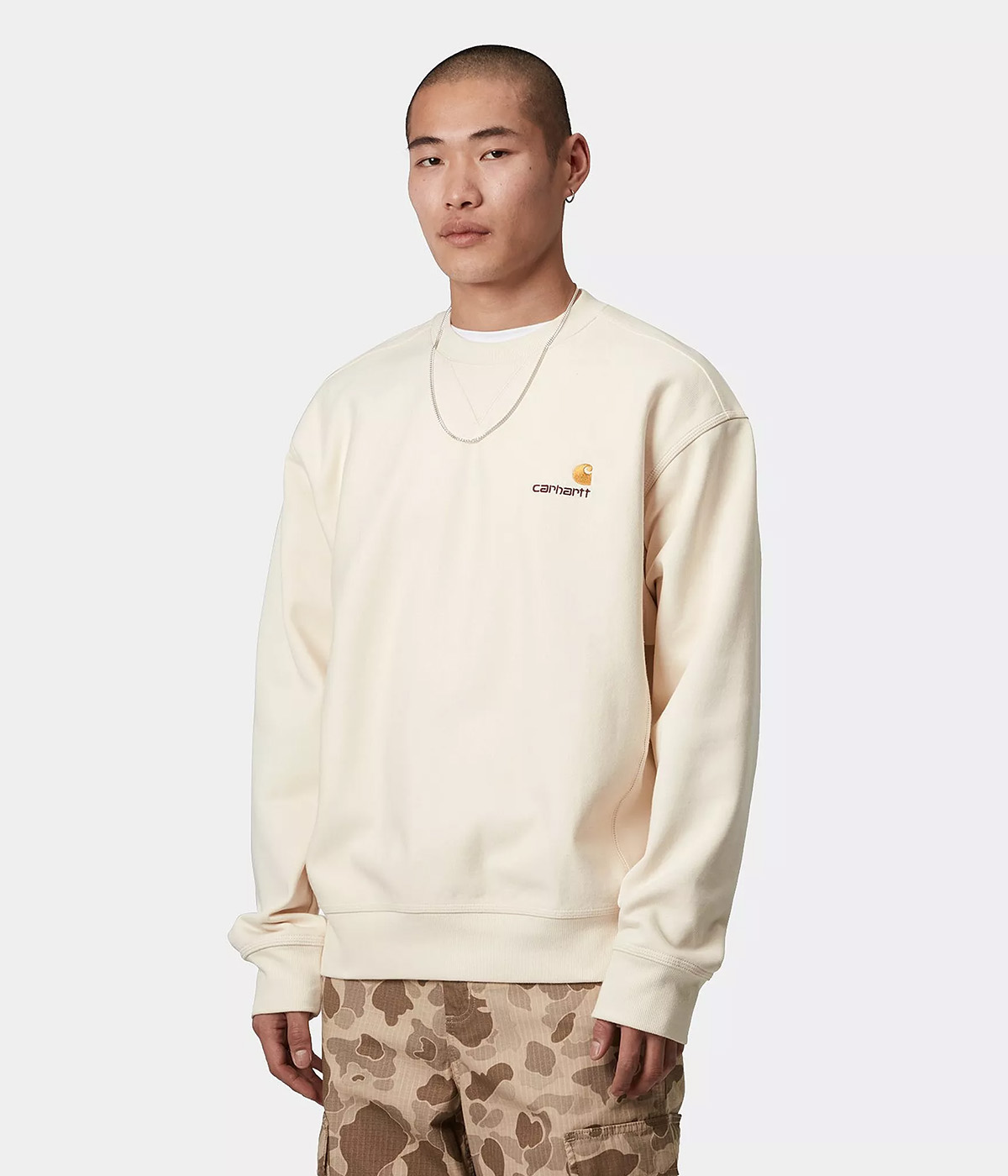 Off Script Sweater Carhartt WIP Sweater American Script Natural