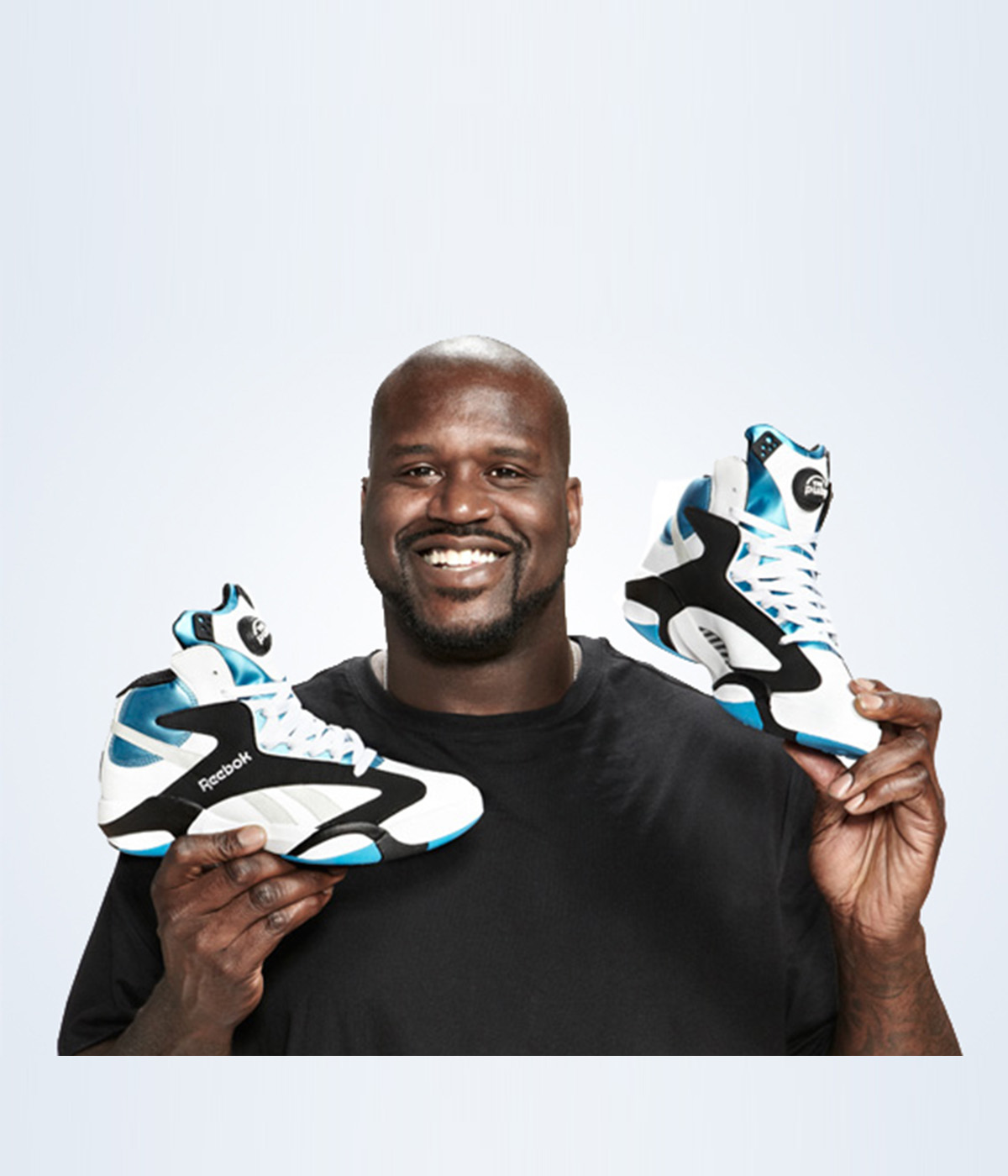 Vintage Second Hand Reebok Shaq Attaq Shoes White