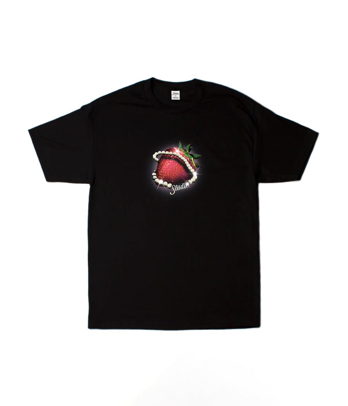 Studio Skateboards - Strawberry Pearls T-shirt - Black - S