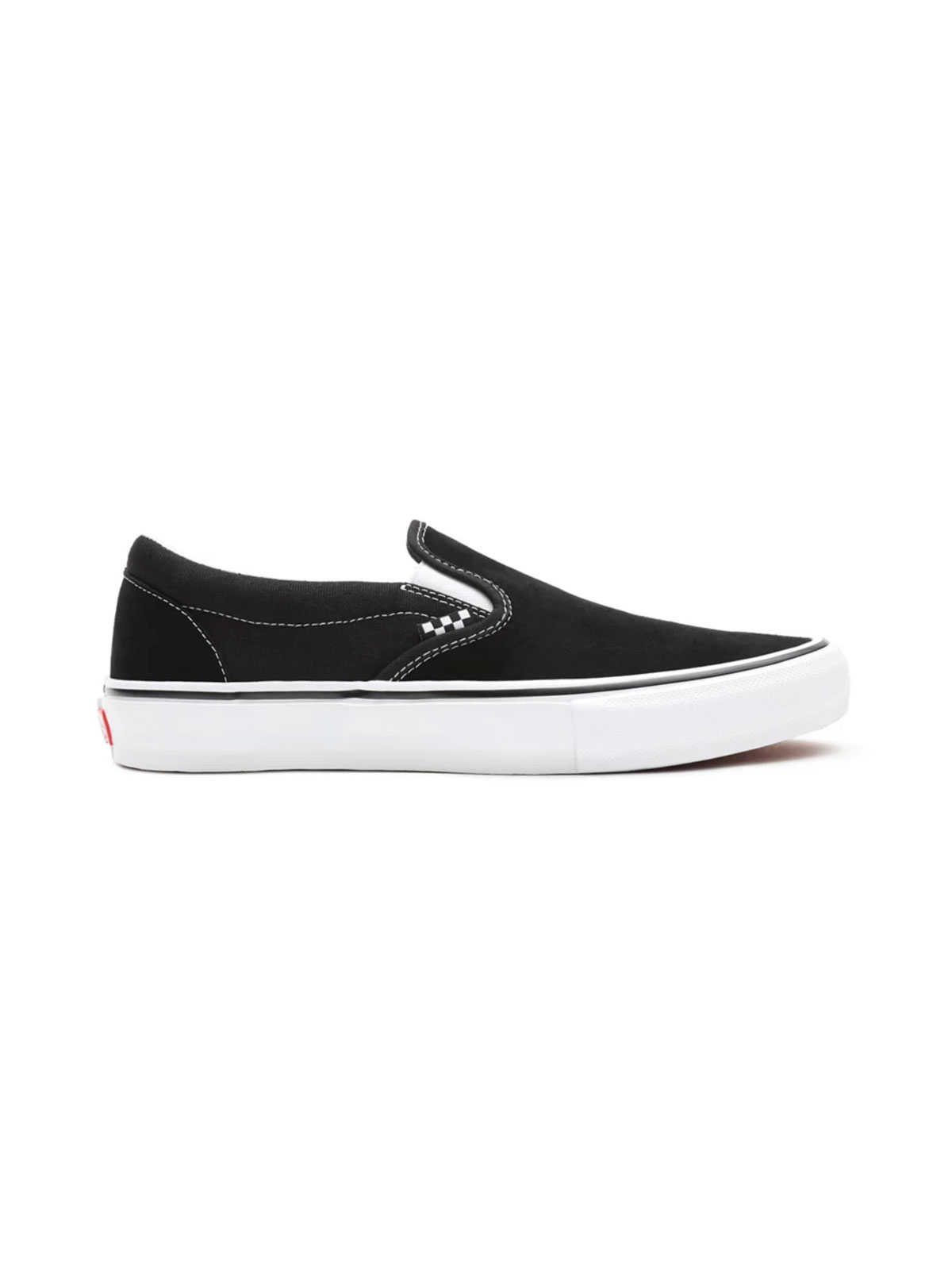 Vans Skate Slip-on Shoes Black/White