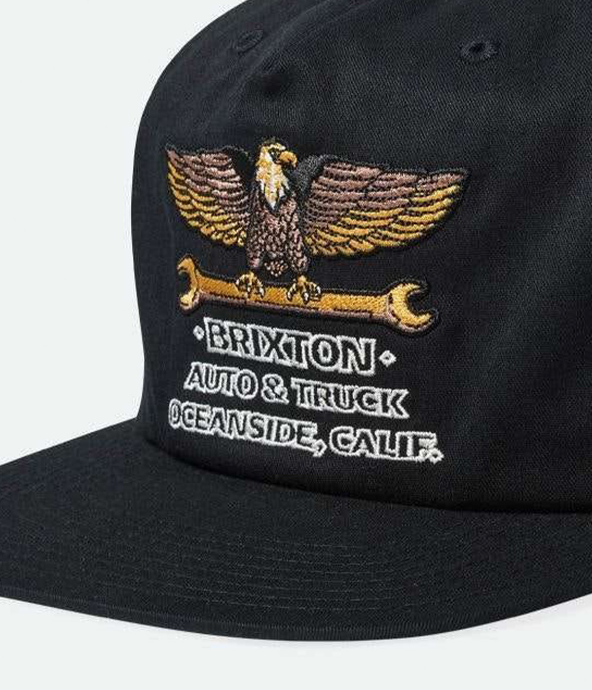 Brixton Cap Repair HP Snapback Black