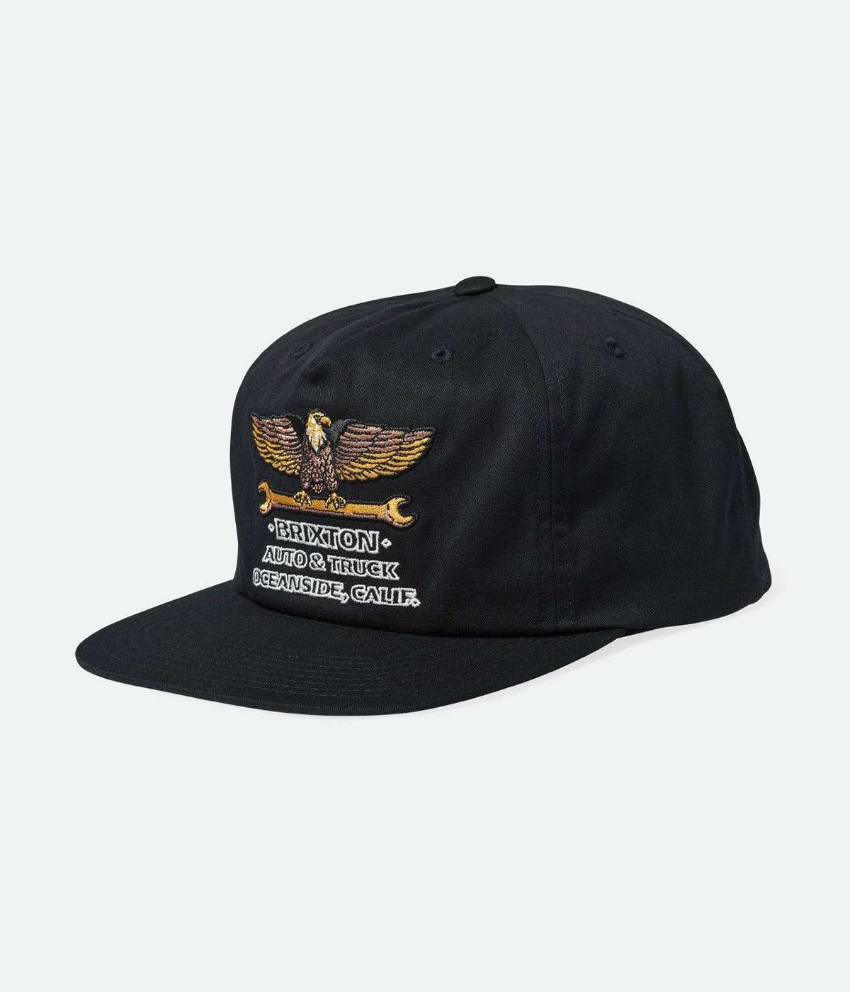 Brixton Cap Repair HP Snapback Black