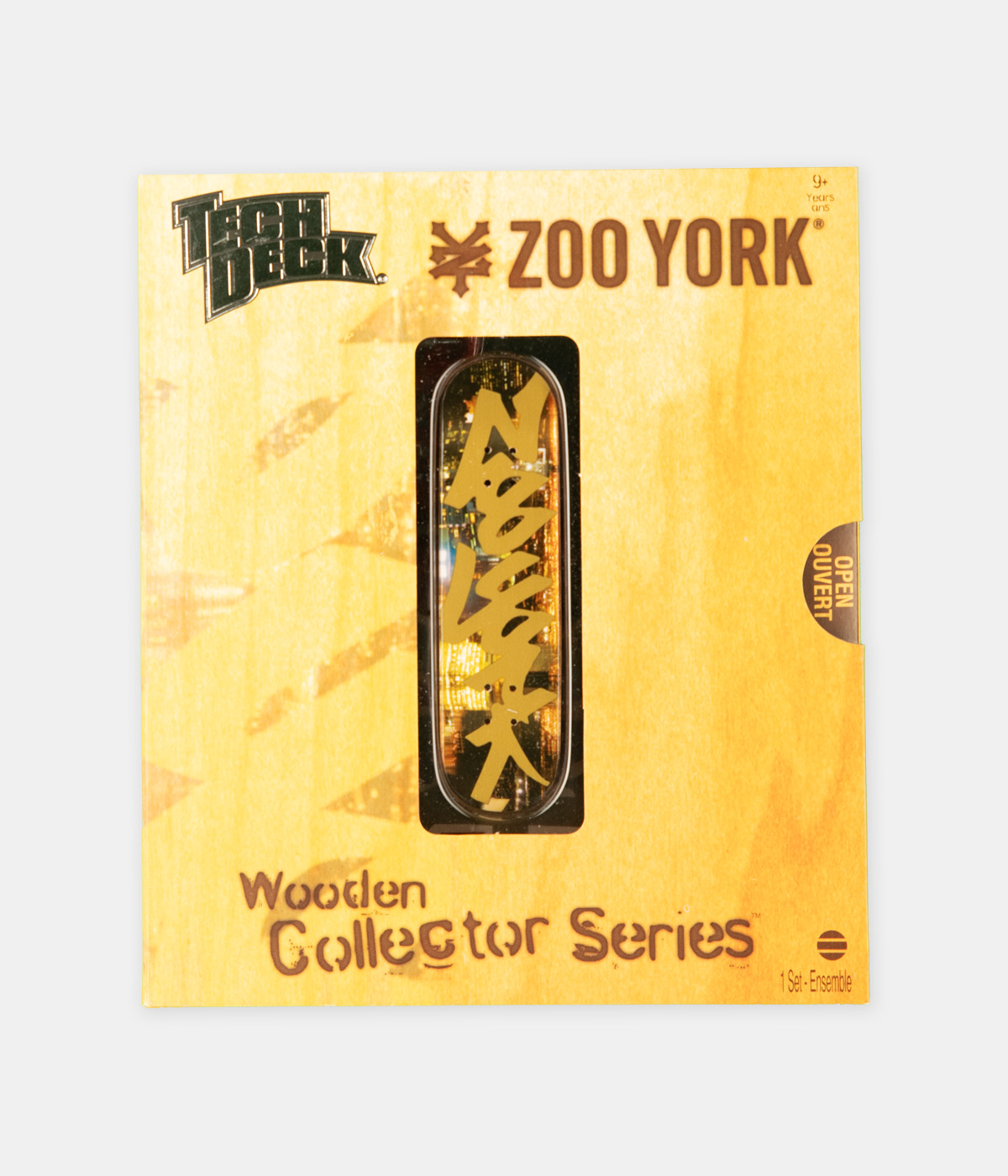 Vintage - Tech Deck - Wooden Collector Series Zoo York Fingerboard - Multicolor - One Size