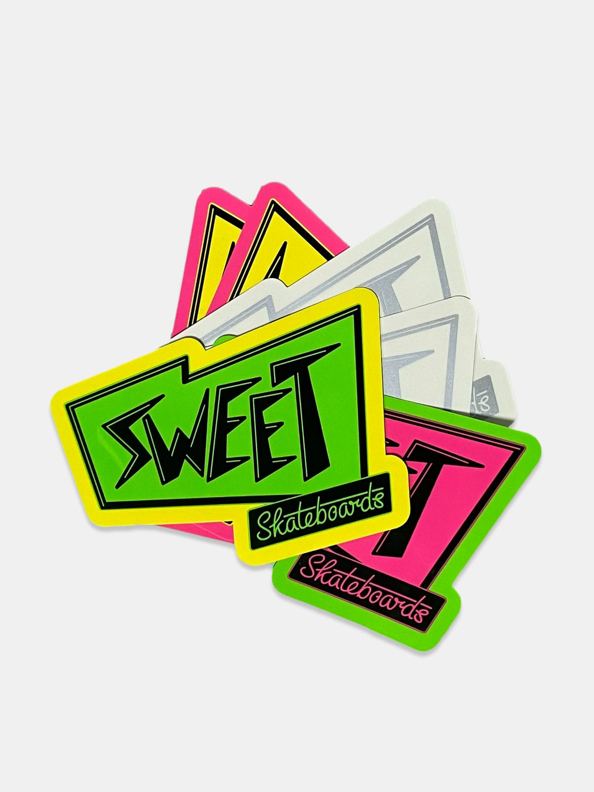 Vintage - Sweet Sktbs - 80's 6-pack Stickers - Multicolor - One Size