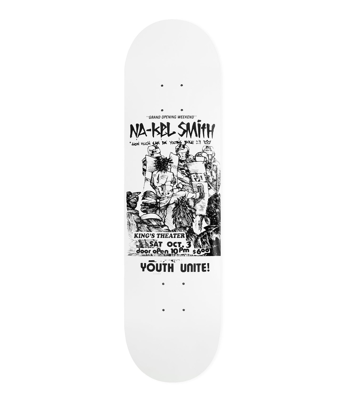 King Skateboards - Nak Flyer Skateboard - 8.25" - Multicolor - 8.25"