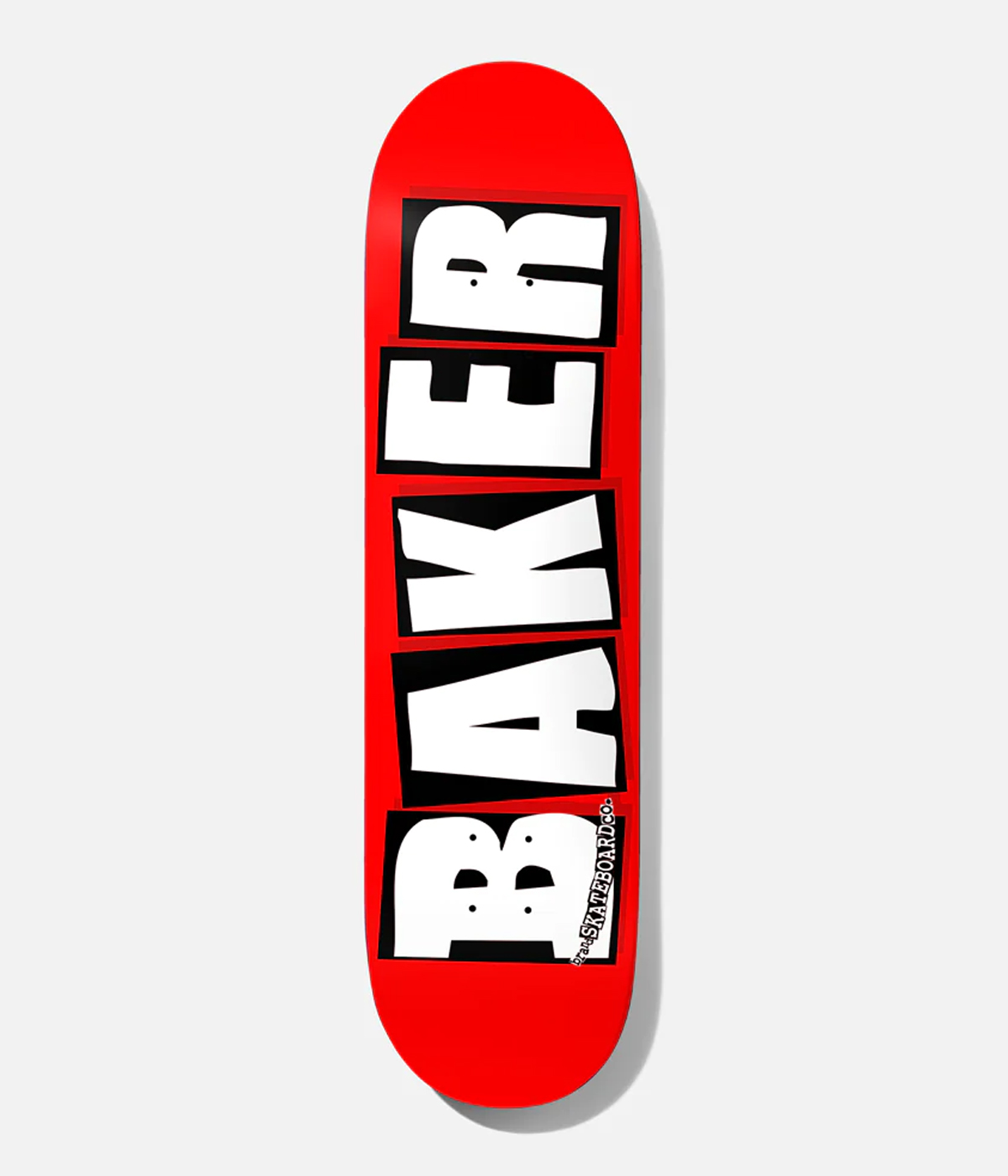 Baker - "Skateboard 8.5"" Brand Logo White" - Multicolor - 8.5"