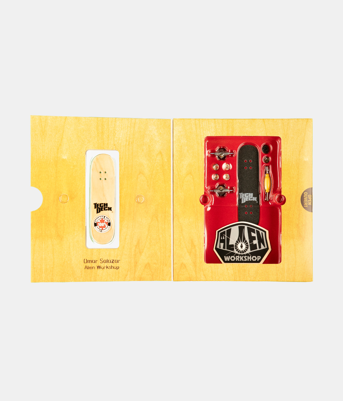 Tech Deck 96mm Wooden Collector Series Single Set (Styles