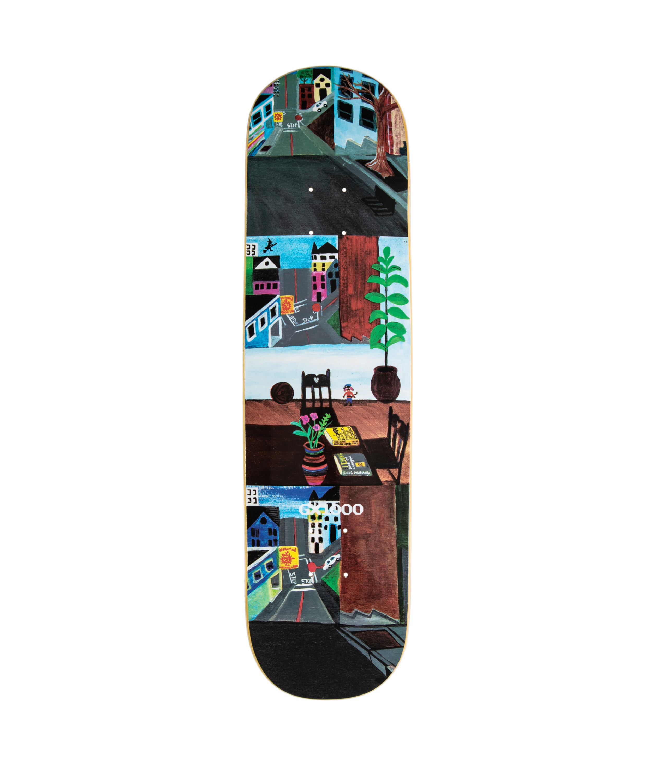 割引購入 GX1000 Acid Smoked Hills Skateboard 8.25 デッキ