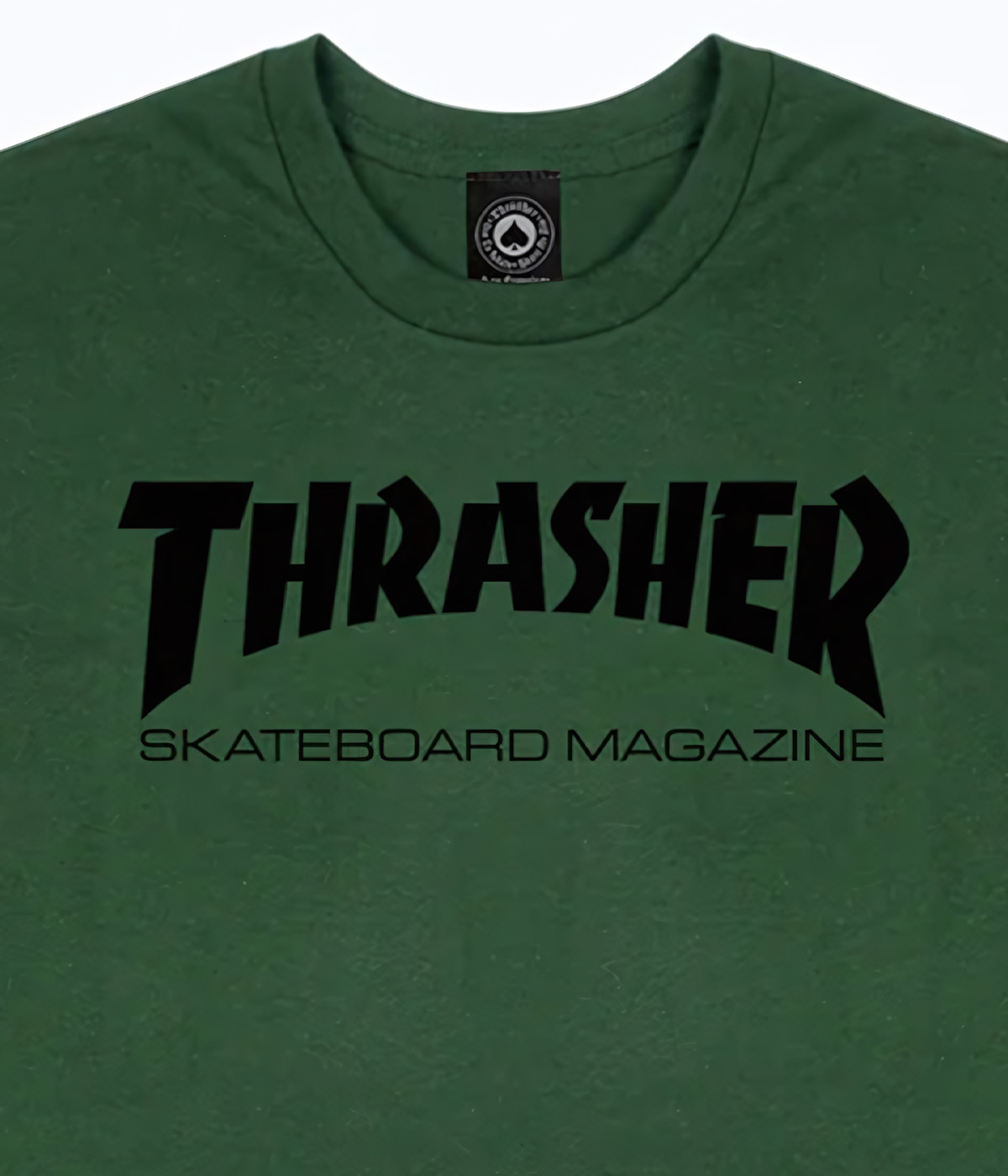 Thrasher T shirt Skate Mag Army