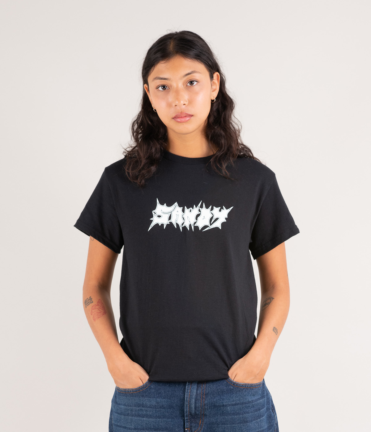 Sandy Goods - T-Shirt Spike - Black - S