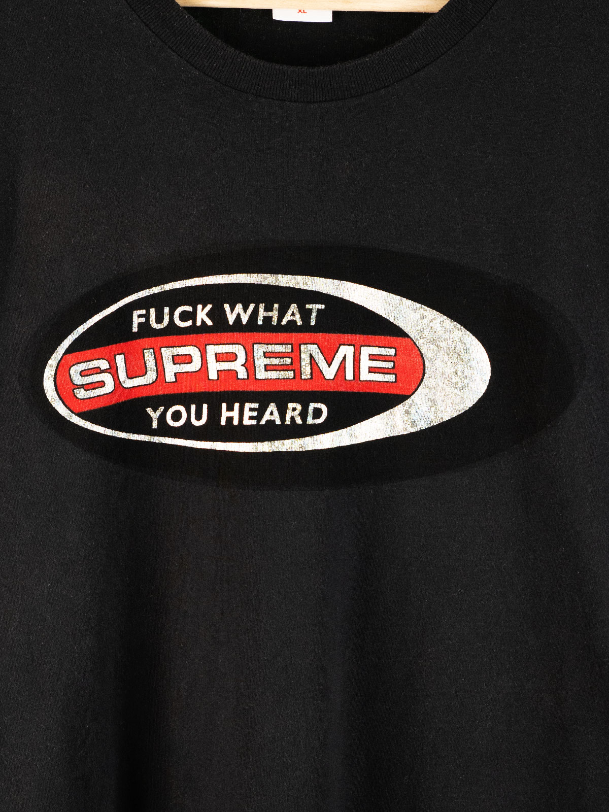 激安正規品 Vintage FW16 Heard You What Fuck - Supreme Hand Second & トップス