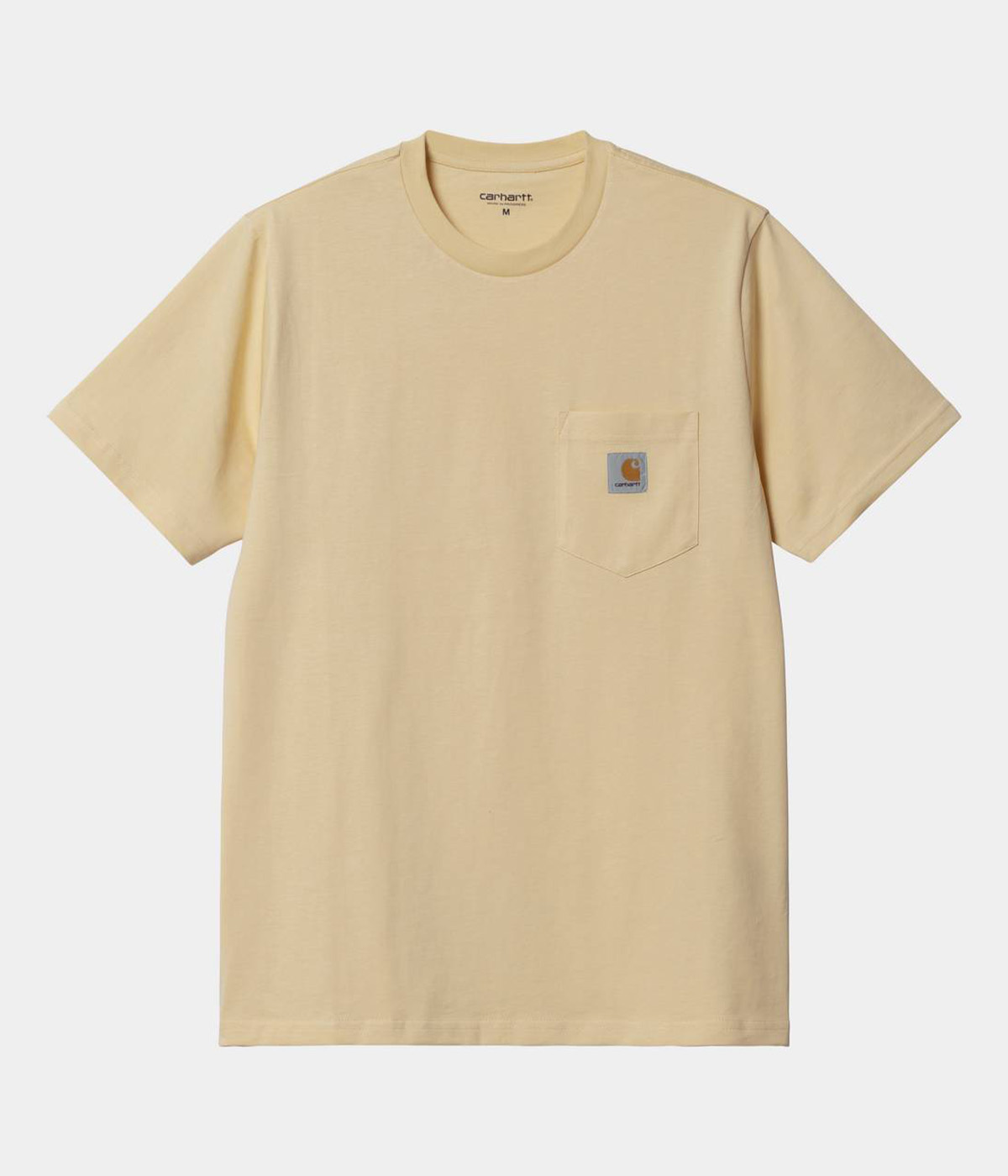 Carhartt - T-Shirt S/S Pocket - Cornsilk - XS
