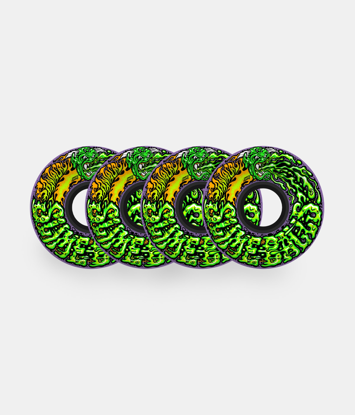 Slime Balls Wheels - Wheels Dirty Donny OG Slime 78 A - Multicolor - 60 mm