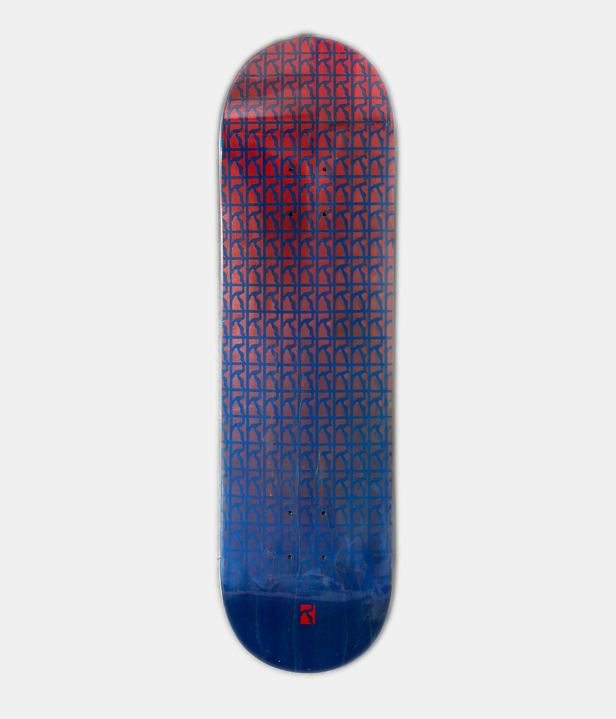Poetic Collective - "Skateboard 8.5"" Logo repeat-gradient" - Multi Color - 8.5"