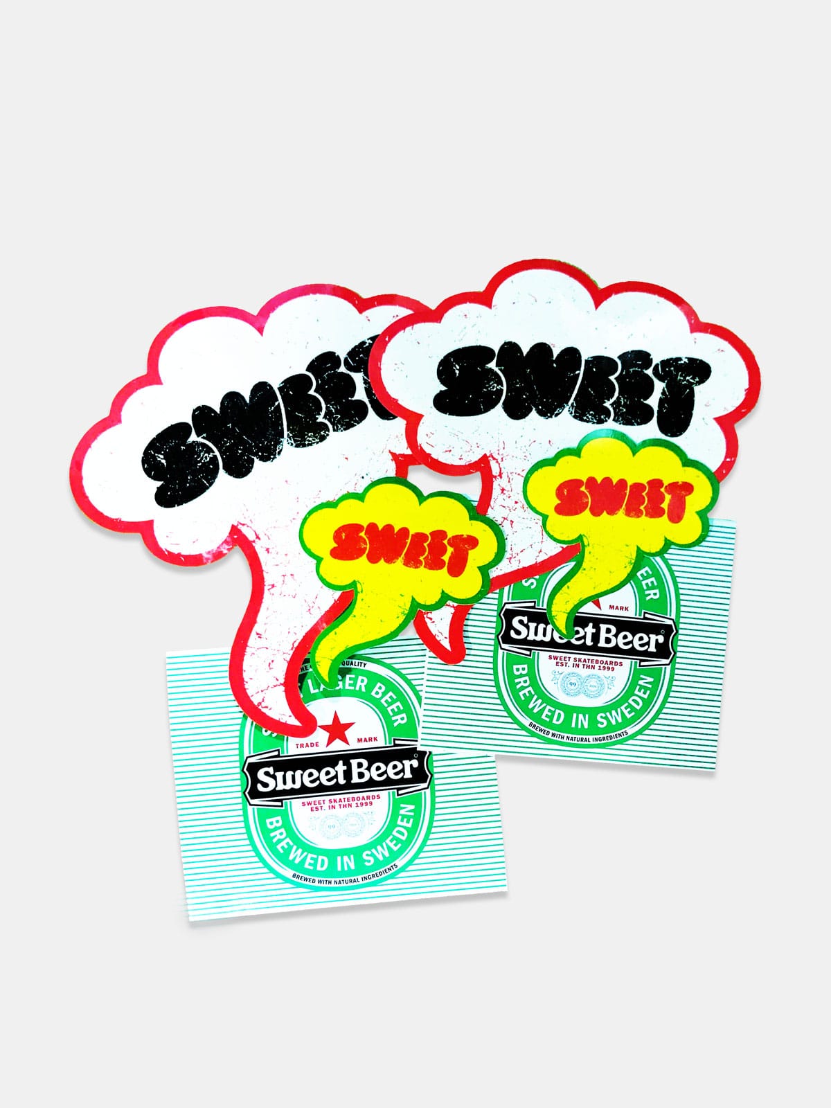 Vintage - Klistermärken Sweet Mix 6-pack - Multicolor - One Size