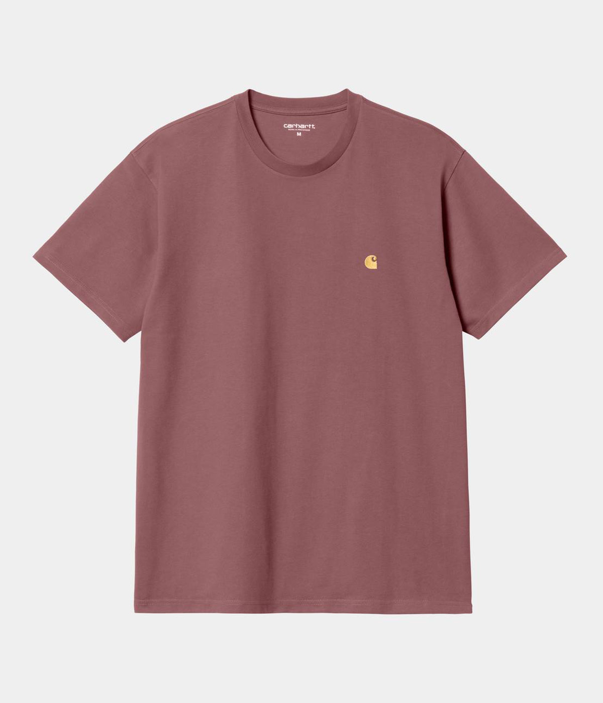 Carhartt - T-shirt S/S Chase - Dusty Fuchsia/Gold - XS