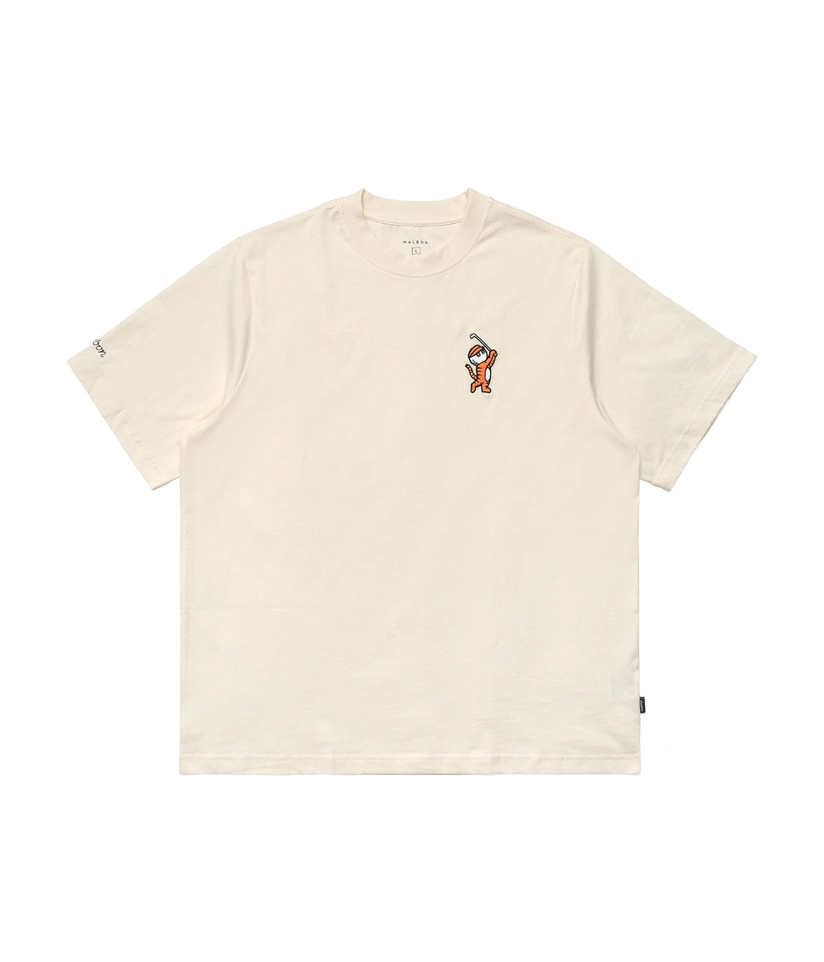 Malbon Golf - Tiger Buckets T-Shirt - Cream - M