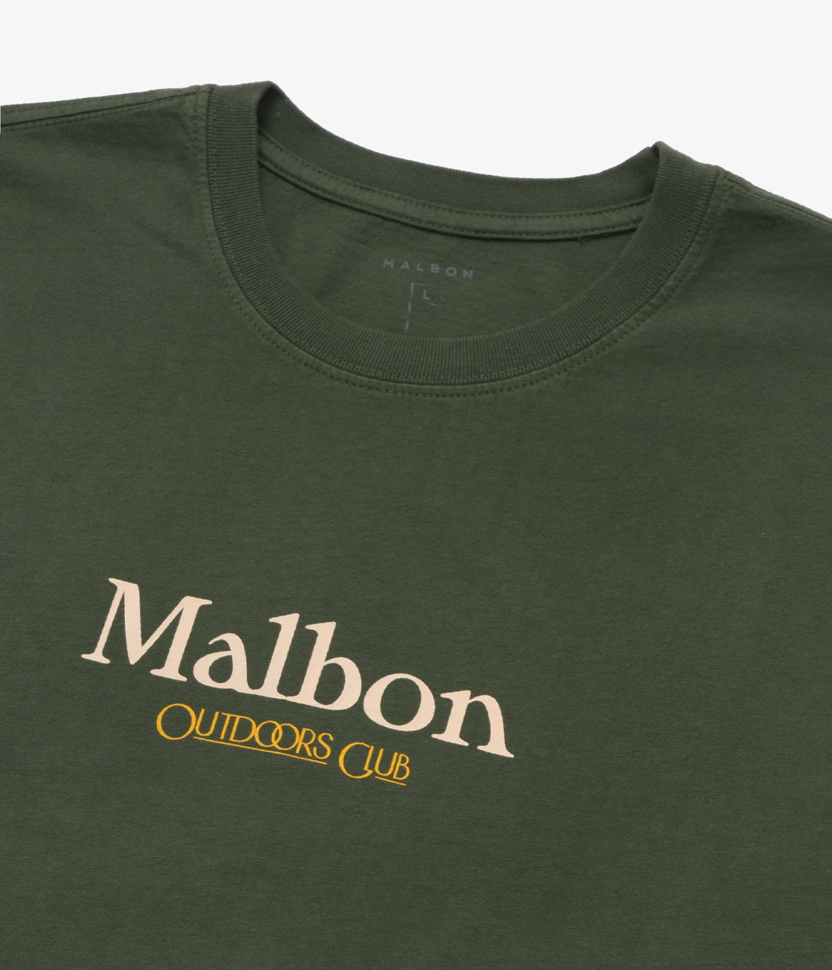 【MALBON GOLF】Le Club Du Malbon Round T-Shirt★ Malbon Golf - Le Club du Malbon - Look Book 02