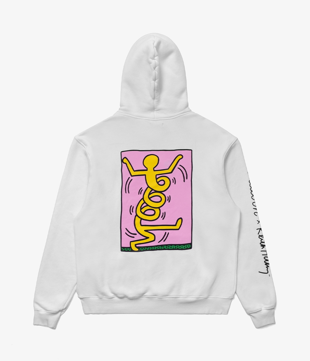Malbon Golf Hoodie Malbon X Keith Haring White
