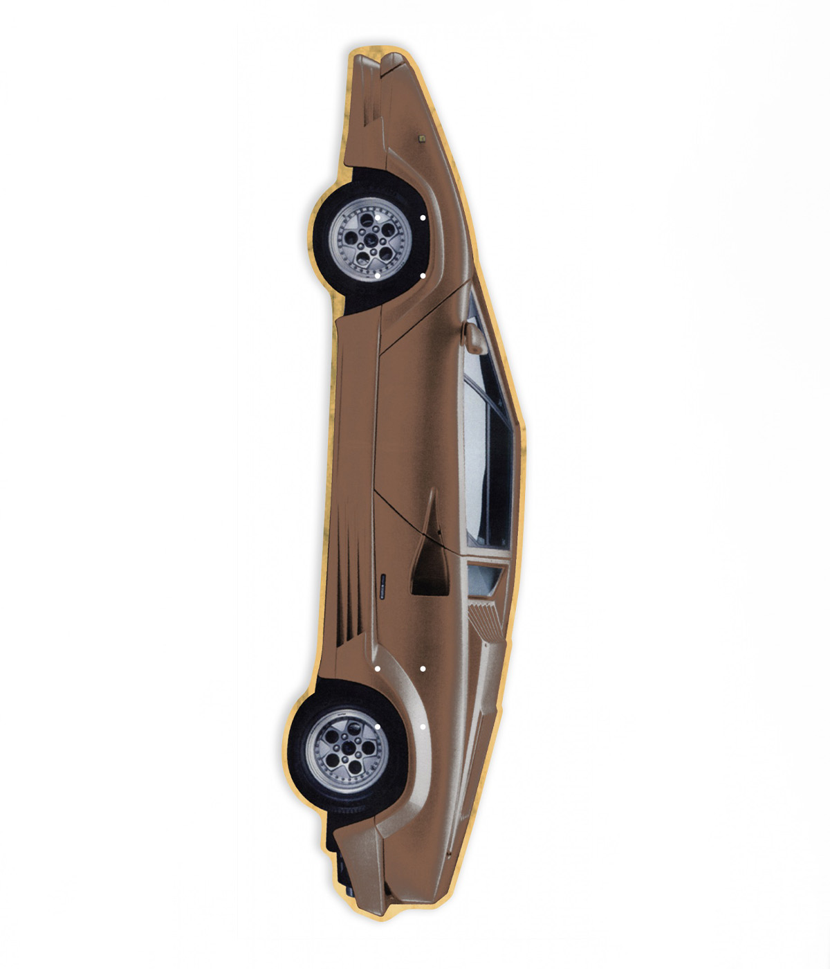 Alltimers - Skateboard Lambo Cruiser - Multi - 7.75"
