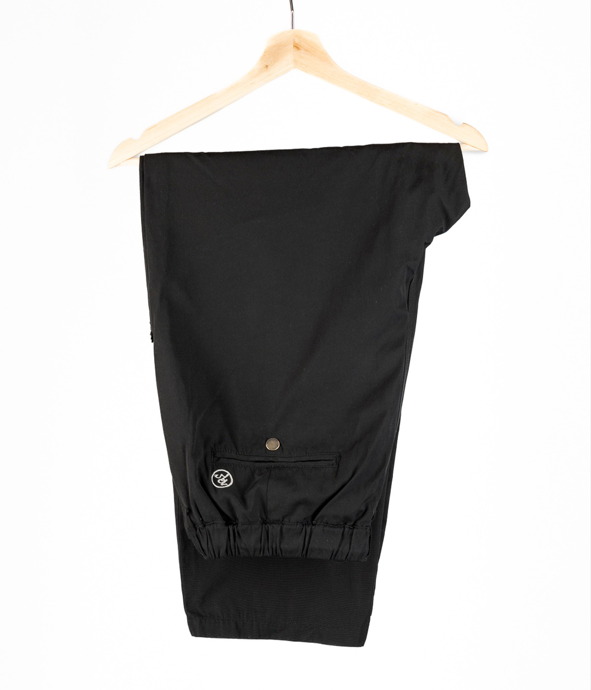 Vintage - Evisen - Pin Tuck Easy Pants - Black - L