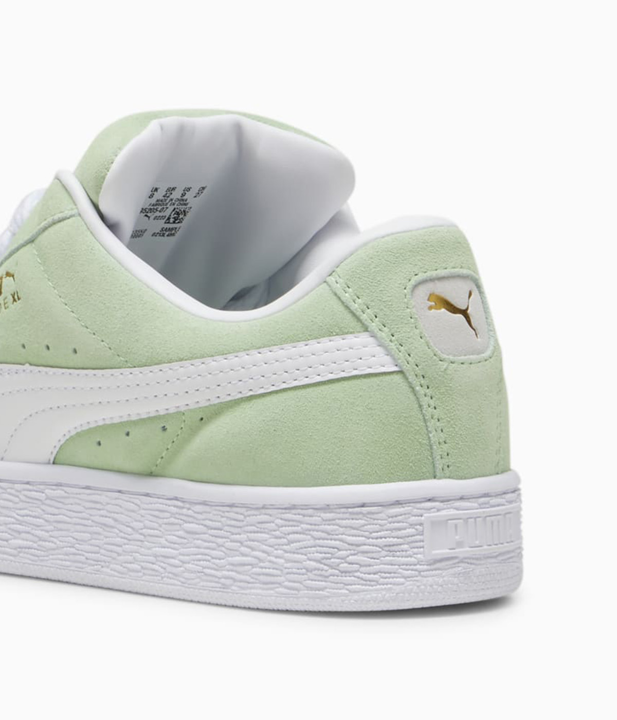 Puma Shoes Suede XL Pure Green-PUMA White