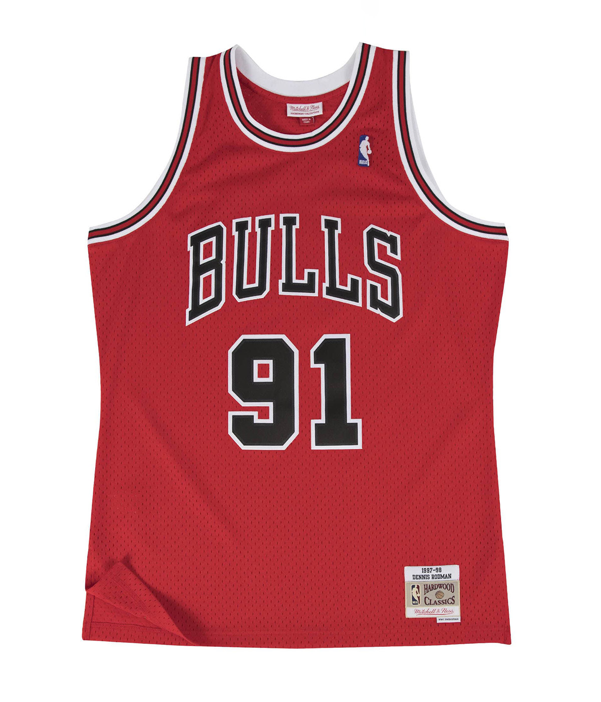 Mitchell & Ness - Jersey Swingman - Dennis Rodman 97-98 - Scarlet - S