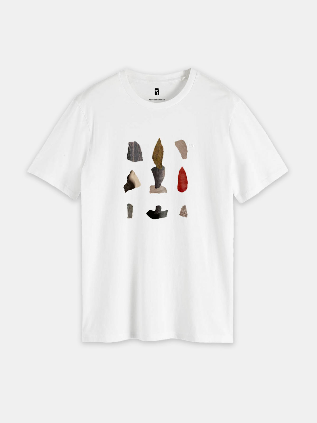 Poetic Collective - T-skjorte Collage - White - L