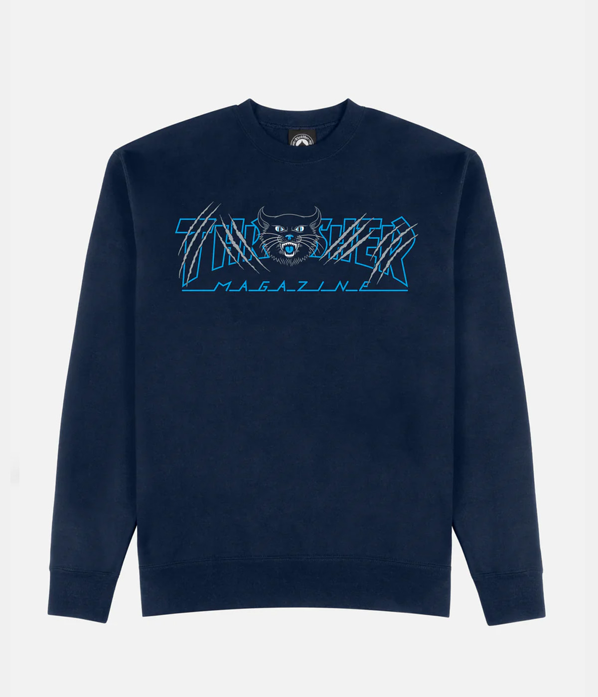 Thrasher - Gato Sweater - Navy - XL