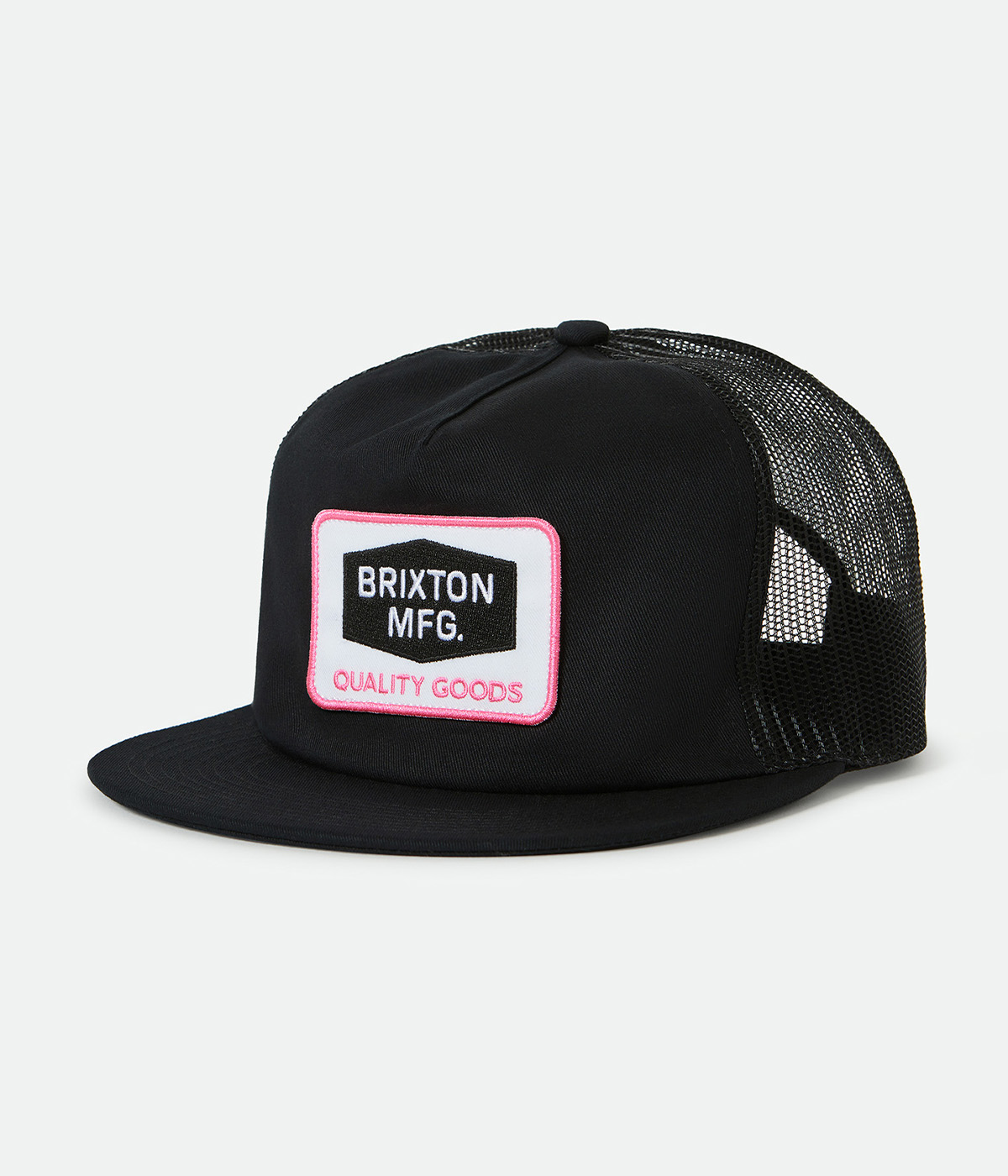 Brixton - Keps Neon Fallbrook HP Snapback - Black/Pink/Black - One Size