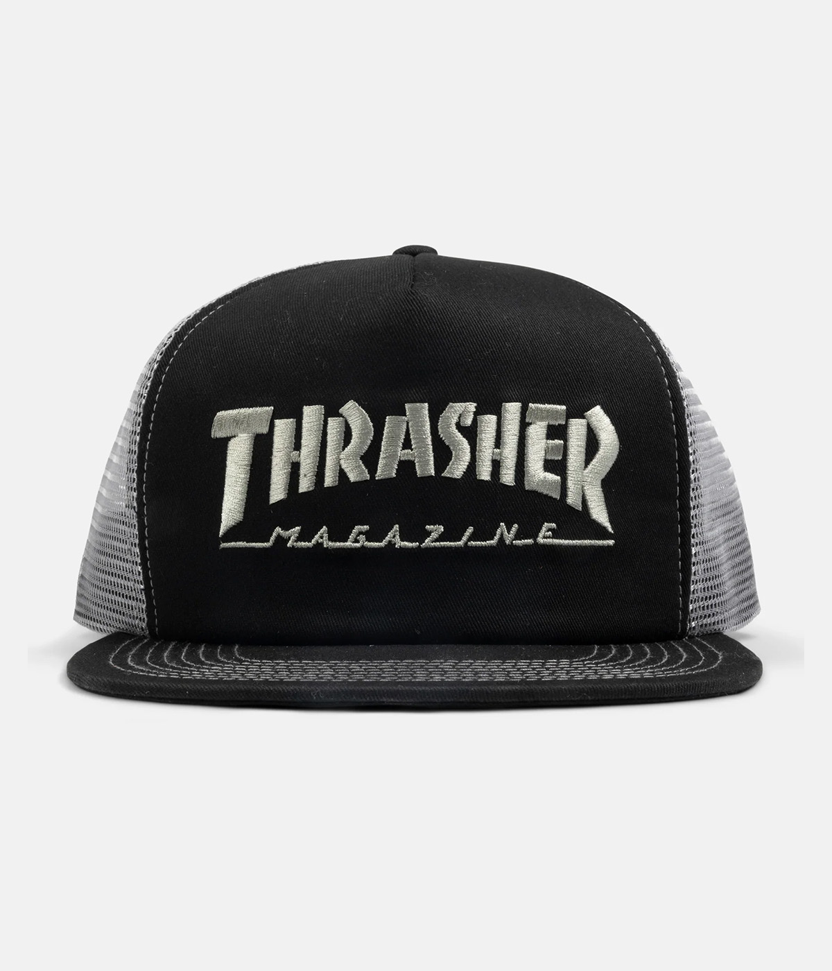 Thrasher - Cap Embroidered Logo - Black/Grey - One Size