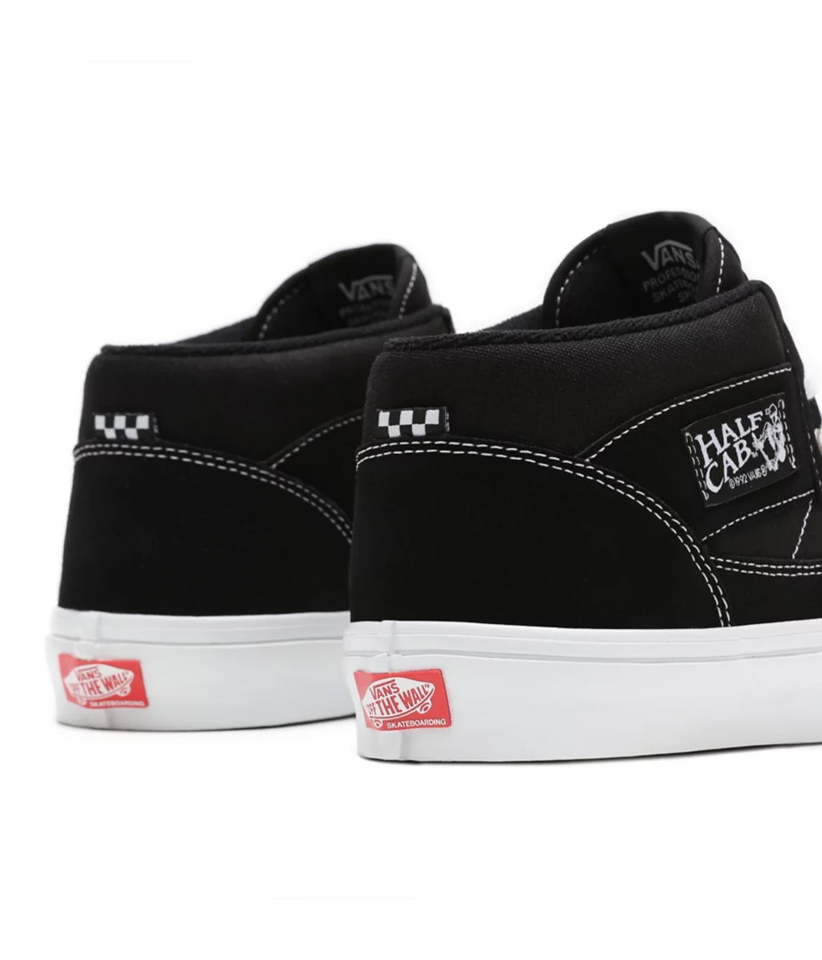 Vans Skate Half Cab Shoes Black/White