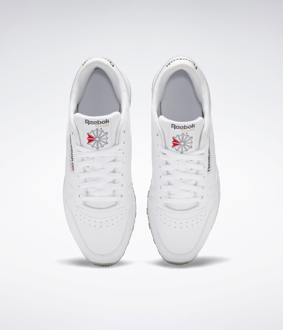 Reebok classic leather white grey deals
