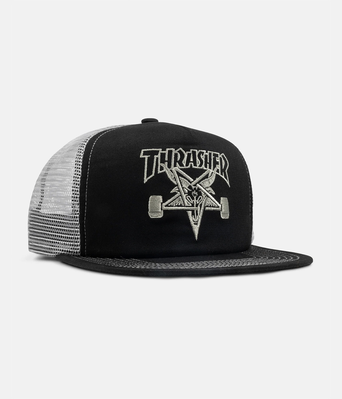 Thrasher - Keps Embroidered Skate Goat - Black/Grey - One Size