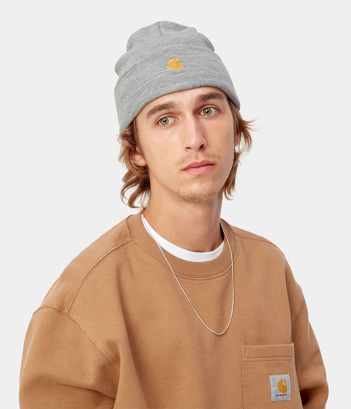 Carhartt gold beanie hotsell