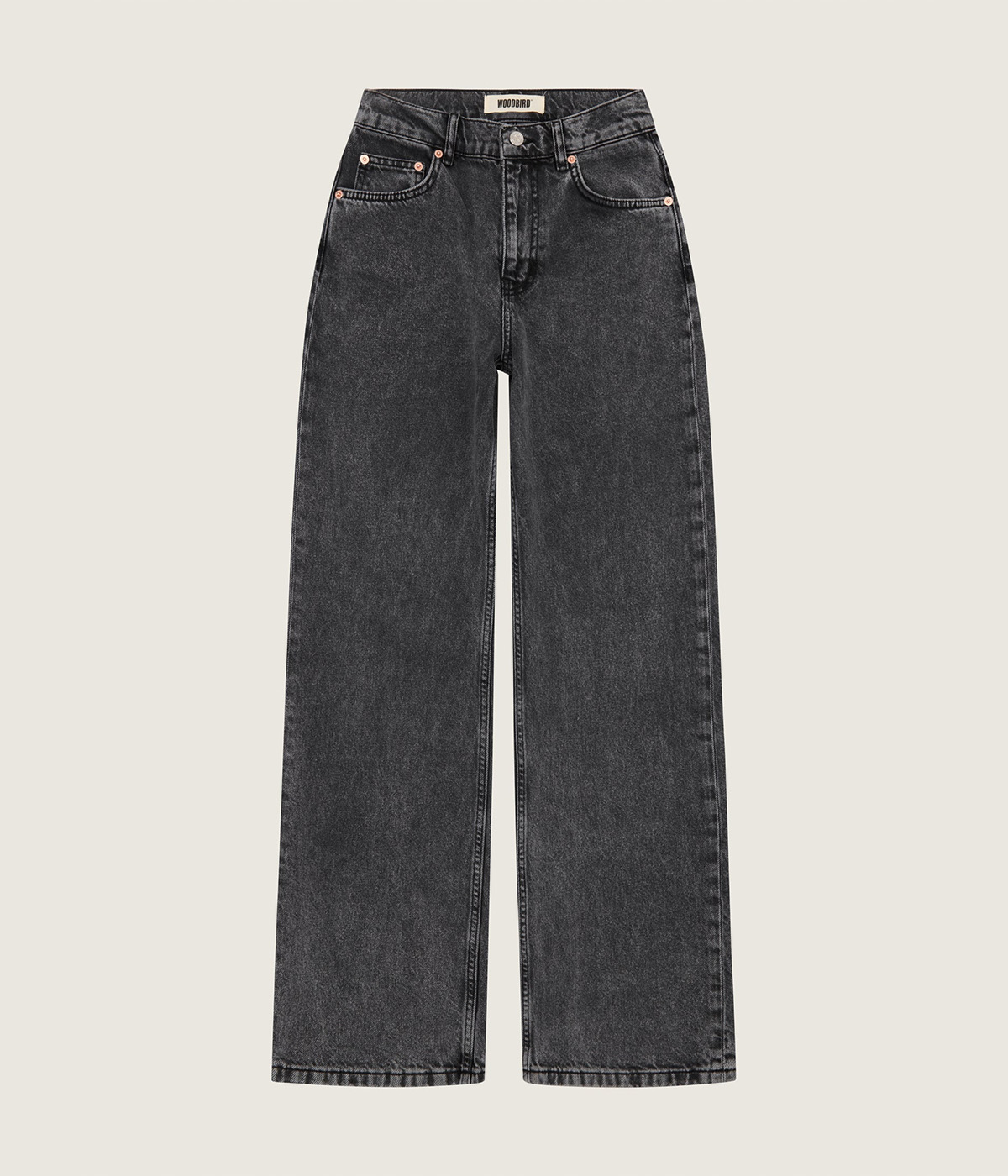 Woodbird - Jeans Carla Thun Black - Black - 24/33