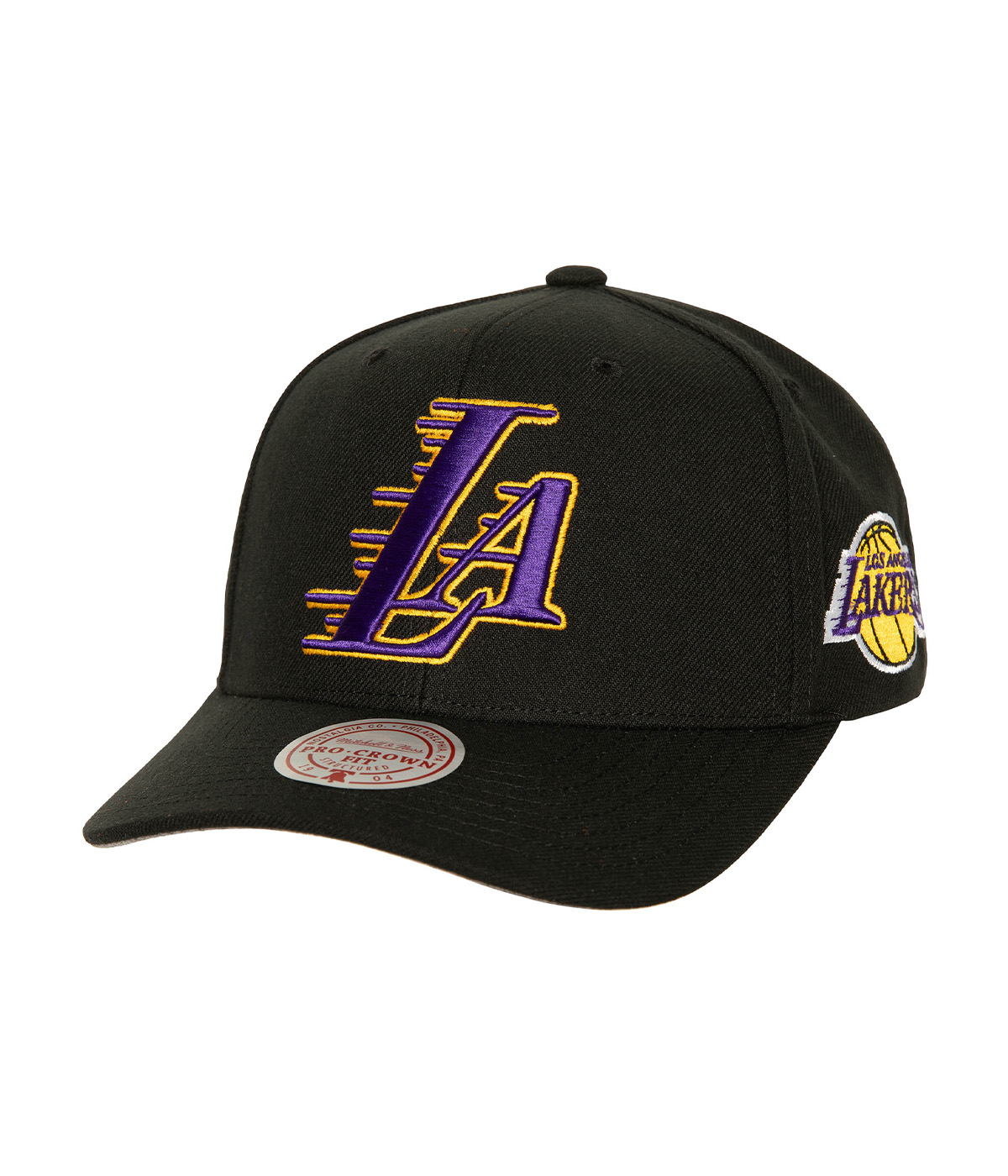 Mitchell & Ness - Cap Icon Grail Pro Snapback LA Lakers - Black - One Size